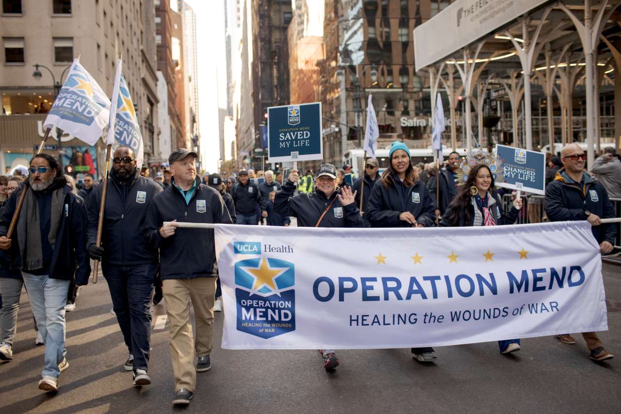 Operation Mend at Veterans Day Parade in NYC