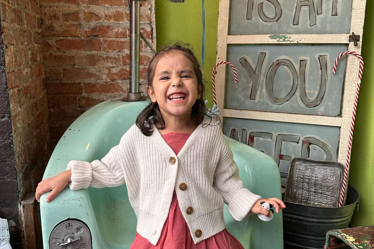 Young girl Lucy Cadenas