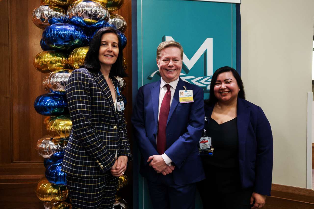 UCLA Health leaders celebrate Magnet designation.