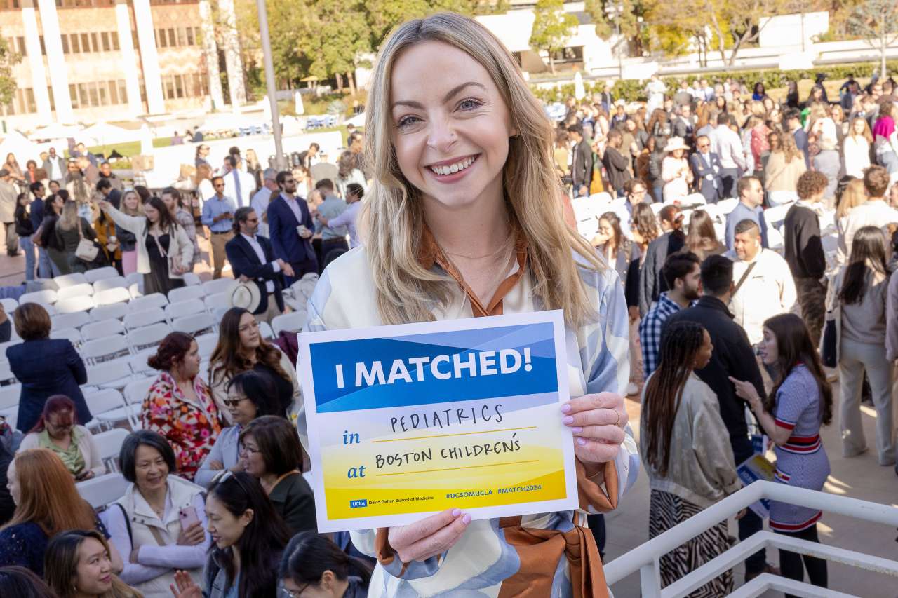 Alexandra Keir matched at Boston Children's Hospital for pediatrics. 