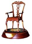 Franklin Mint Chair Sculpture