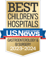US News Best Children’s Hospital 2023-24 - Gastroenterology and GI Surgery