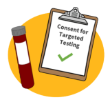 Consent for targeted testing