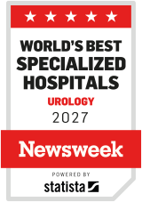 Newsweek World's Best Specialized Hospitals Urology 2027 badge