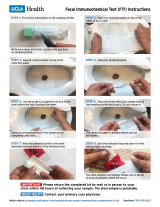 Step-by-step instructions for completing the Fecal Immunochemical Test (FIT) at home, including stool sample collection.