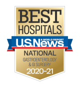Best Hospitals GI 2020 Badge
