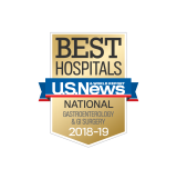 Best Hospitals GI 2018 Badge