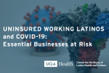Uninsured working latinos