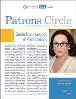 Patrons Circle Winter 2014 Cover