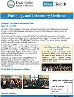Spring 2018 Pathology and Laboratory Medicine Newsletter
