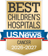 Badge Children's Hospitals Specialty Cancer — U.S. News Best Hospitals 2026–2027