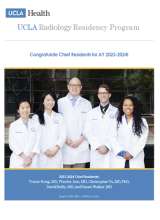 UCLA Radiological Sciences Chief Residents 2023-2024