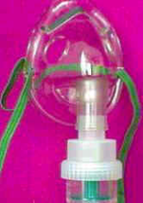 Face mask - use with children under 5 years of age using a nebulizer