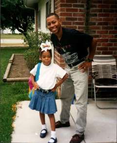Mann and his daughter, Patrice.