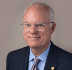 Dr. Hines, Chair of the Department of Surgery