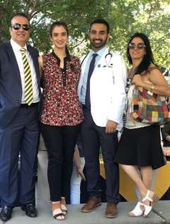 DAPM Member Dr. Soroush Kazemi and his family
