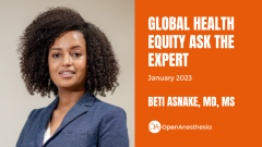 Global Health Equity Ask the Expert