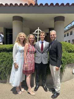 Monica Moore with Family