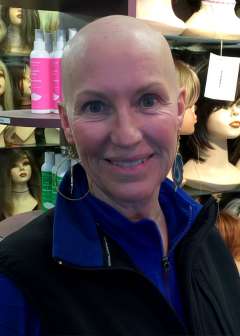 Cervical cancer survivor Debi Fournier at UCLA Reflections Boutique
