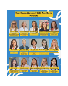 2025 Women in Anesthesia Open House Flyer
