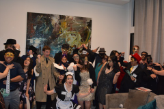 Bitan Laboratory team at a Murder Mystery party