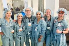 CRNAs in bouffant hats
