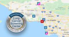 Lung Cancer Screening Centers Map Image