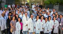 Dr. Busuttil and the liver transplant team