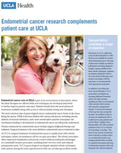Endometrial Cancer Research Pamphlet