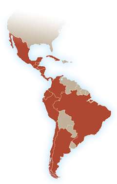IMG Program Central & South American Map