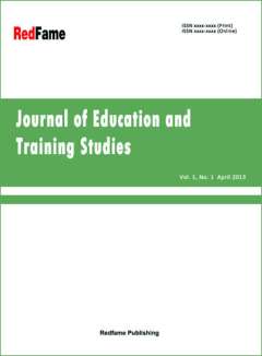 Journal of Education and Training Studies