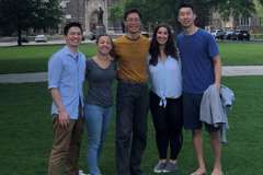 James Wu, Masha Livhits, Michael Yeh, Yasmine Assadipour, and Eric Kuo at Duke University for the 2018 American Association of Endocrine Surgeons meeting