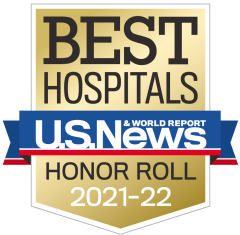 U.S. News Best Hospitals Honor Roll 2021-22