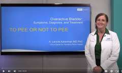 Webinar Overactive Bladder Dr. Ackerman, UCLA Health