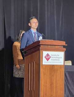 Dr. Danny Kim presenting at STA 2023