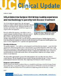 Parathyroid disease Treatment - Download/Print clinical update (PDF)