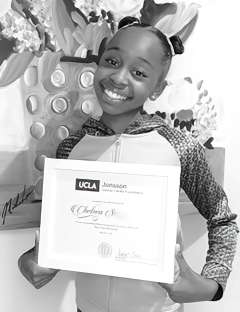 Young cancer supporter Chelsea S