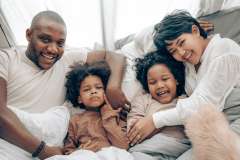 multiethnic family