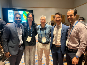 Group photo with Frank Zhou at the SGIM Annual Meeting