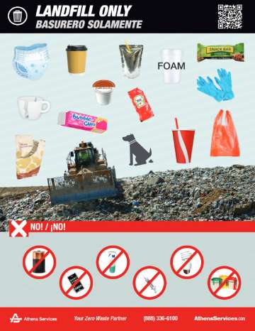 Landfill graphic