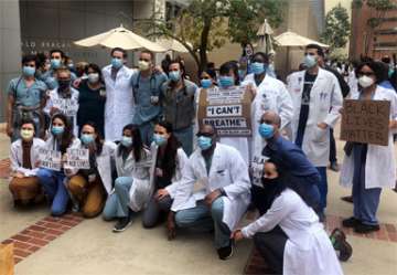 Internal medicine residents in support of BLM