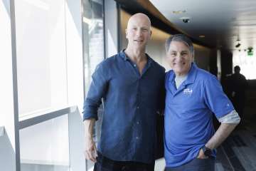 Dr. Jeffrey Veal and Dr. H Albin Gritsch