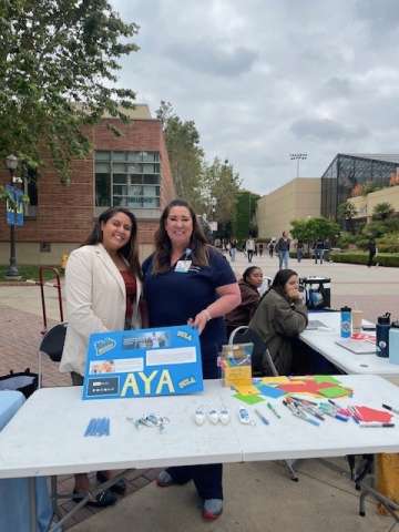 AYA Team members at UCLA