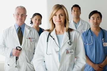 Group of Physicians