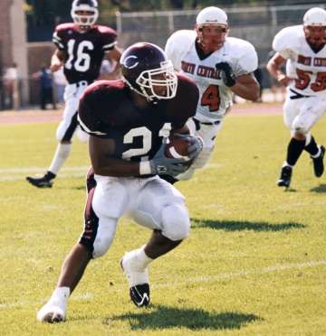 Kristofer Jones as an All-Conference tailback