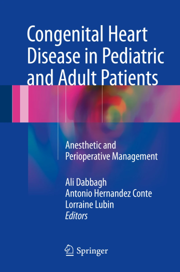 Textbook Cover of "Congenital Heart Disease in Pediatric and Adult Patientsc