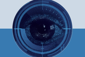 Eye Illustration blue