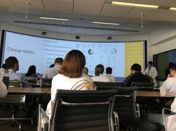 Fellows in classroom