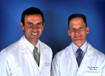Reza Jarrahy, MD (left) and Matthew Kaufman, MD (right)