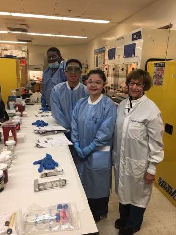 FNA Lab Workshop with Instructor Diane